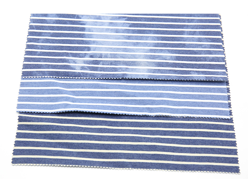 WFSC41833T-4 Indigo color strip double-sided healthy cloth